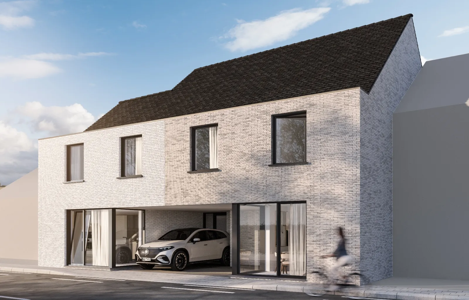 Moderne gezinswoning te koop in Leke